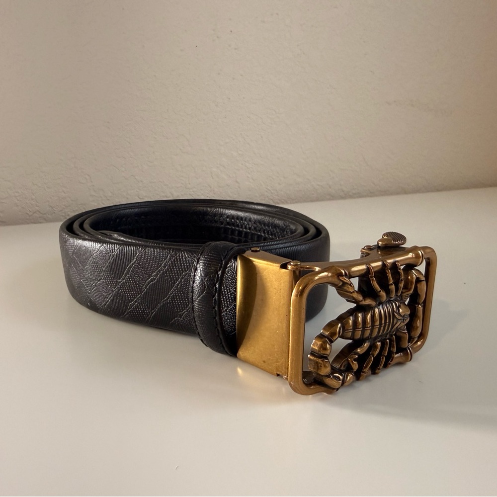 New genuine leather scorpion belt - Picture 4 of 16